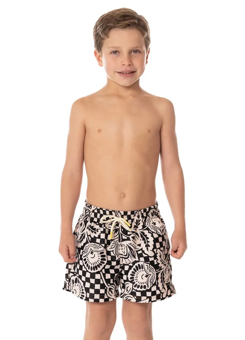 Maaji Tridal Spirit Little Sailor Boys’ Swim Trunks 1