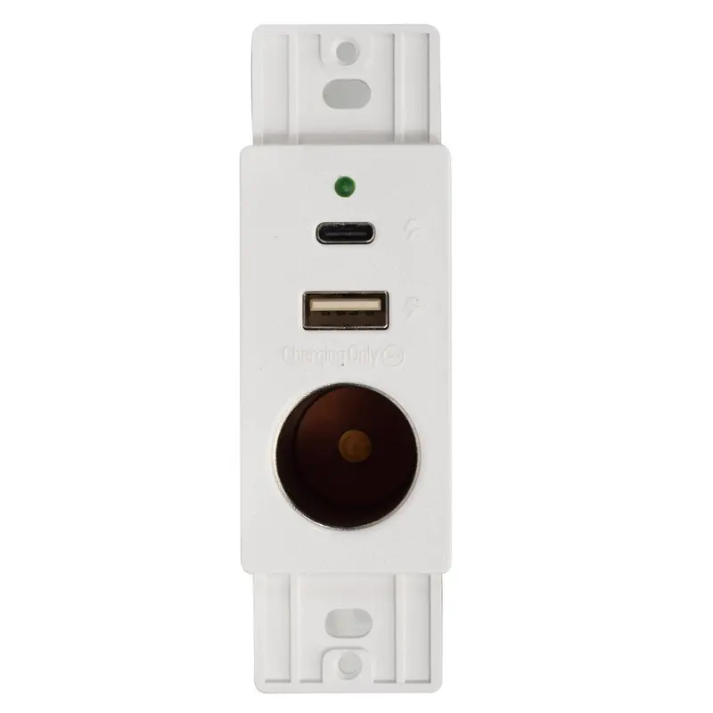 Magnadyne Wall-Mount 12V Charging Hub With Usb-A & Usb-C Ports – Mounting Plate Sold Separately 1
