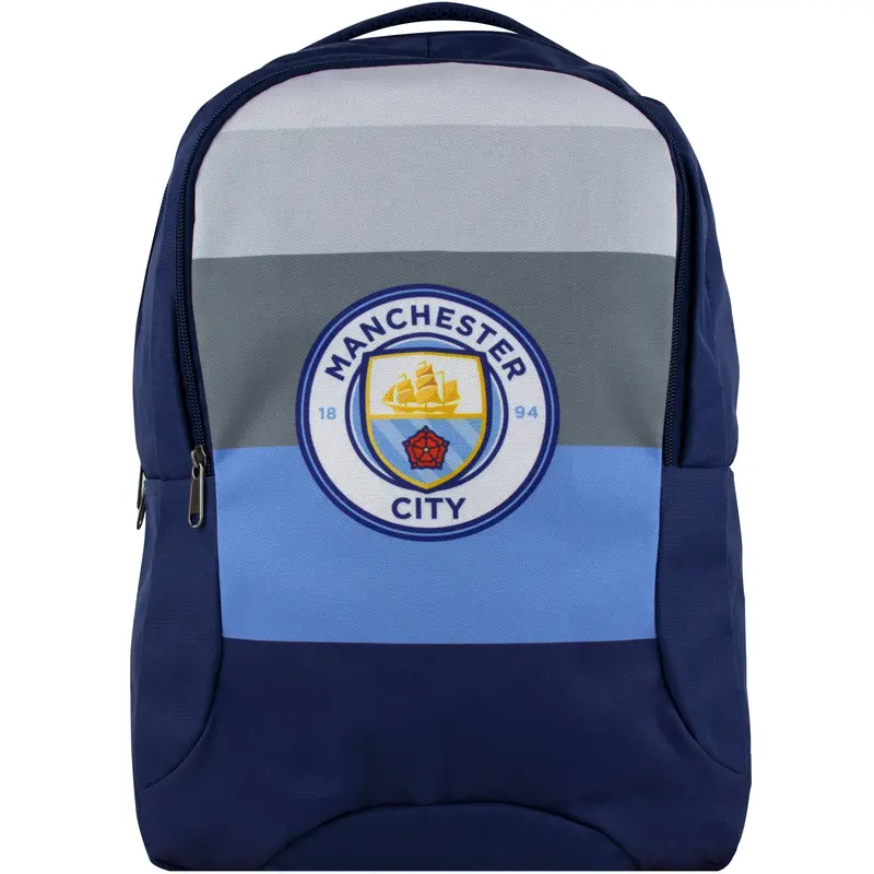 Manchester City Fc Performance Sport Backpack By Maccabi Art 1