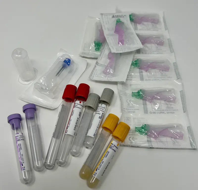 Mdwf 2001 Weeks 3 & 12 Lab Kit: Venipuncture And Blood Collection Simulation 1