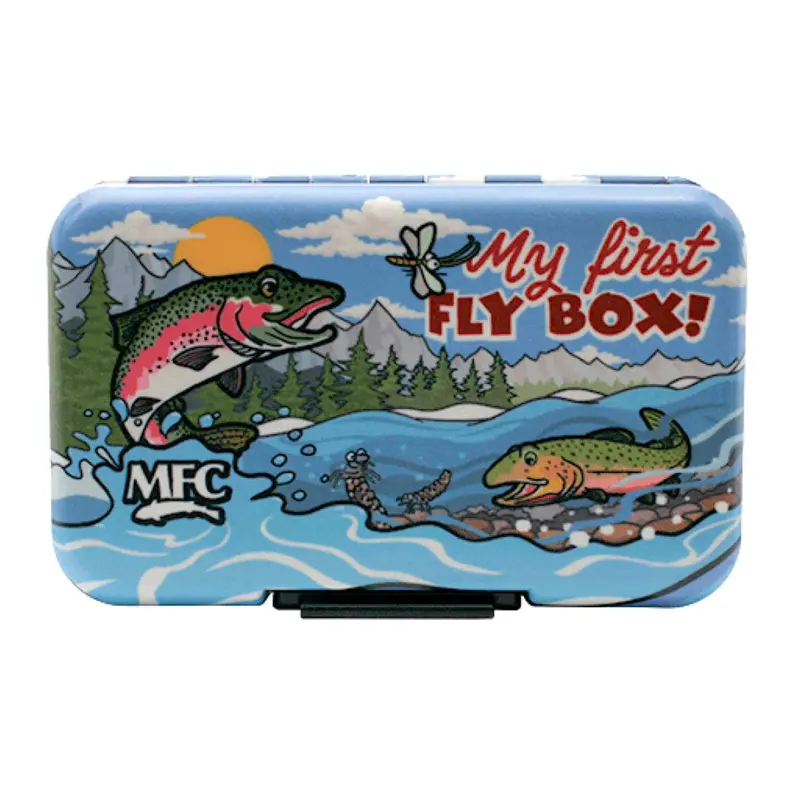 Mfc My First Fly Box – Compact Polypropylene Trout Fly Organizer 1