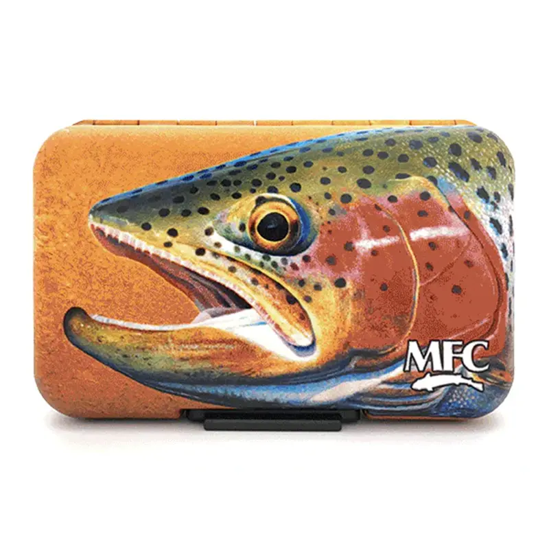 Mfc Sundell’S Starlight Rainbow Fly Box – Poly With Optional Leaf Insert 1