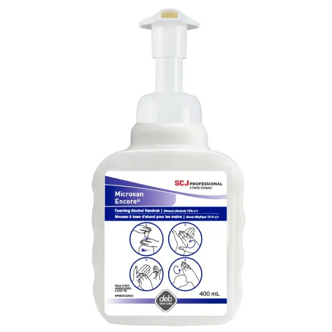 Microsan Encore Foaming Hand Sanitizer – 72% Ethanol Formula 1