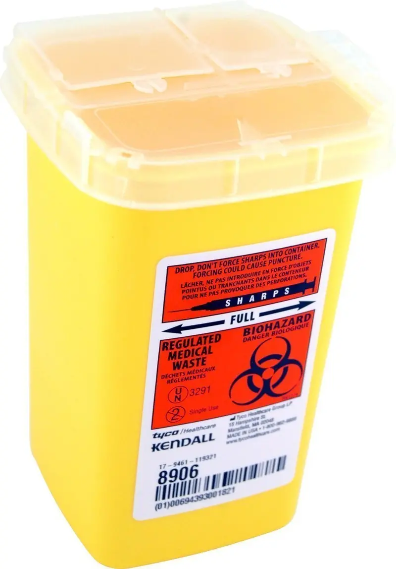 Monoject Sharps Disposal Containers – Osha-Compliant Safety Collection 1