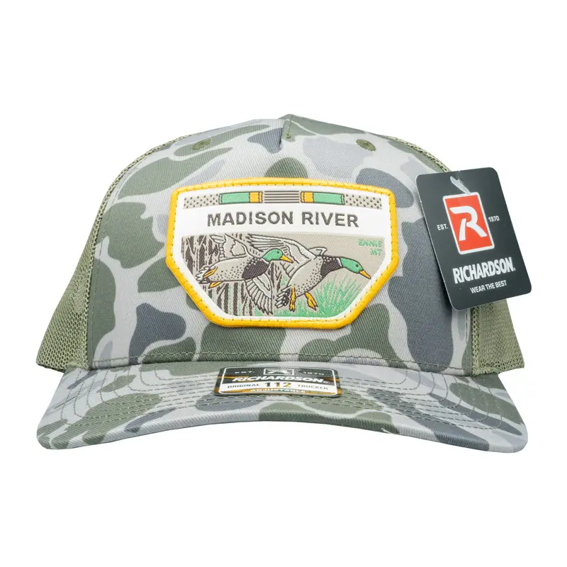 Mrfc Duck Camo Snapback – March Mallard Print, Loden Base, Style 112Pfp 1