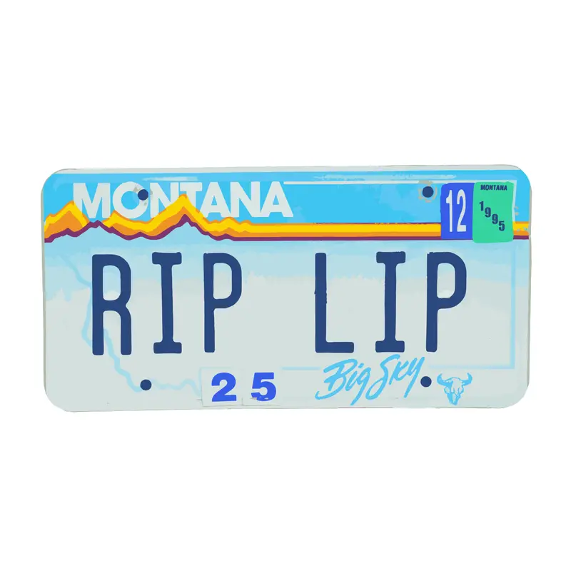 Mrfc License Plate Rip Lip Sticker – Weather-Resistant Automotive Decal 1