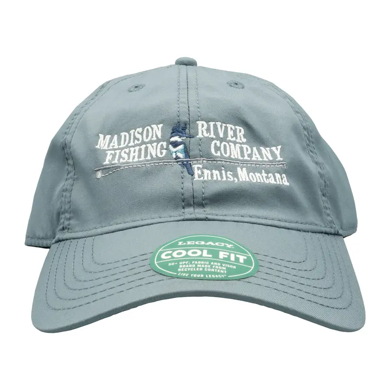 Mrfc Logo Cool Fit Hat – Blue Steel Tone 1