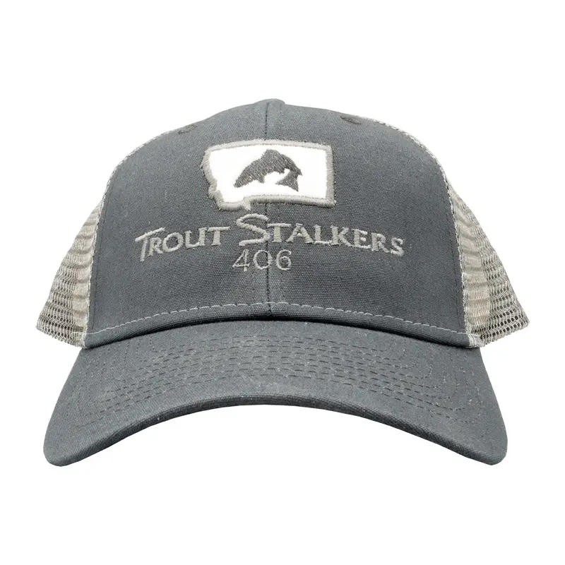 Mts Industrial Mesh Cap – Black/Grey/Black Ventilated Trucker Hat 1