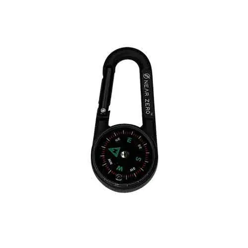 Multi-Function Carabiner With Compass And Digital Thermometer 1
