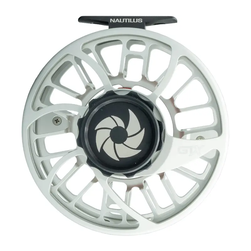 Nautilus Gtx Fly Reel – Brushed Silver Finish 1