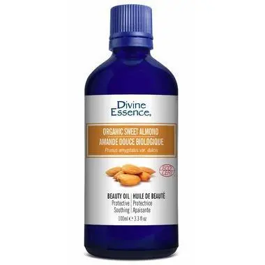 Organic Sweet Almond Oil – Cold-Pressed, Unrefined, Cosmetic & Therapeutic Grade 1