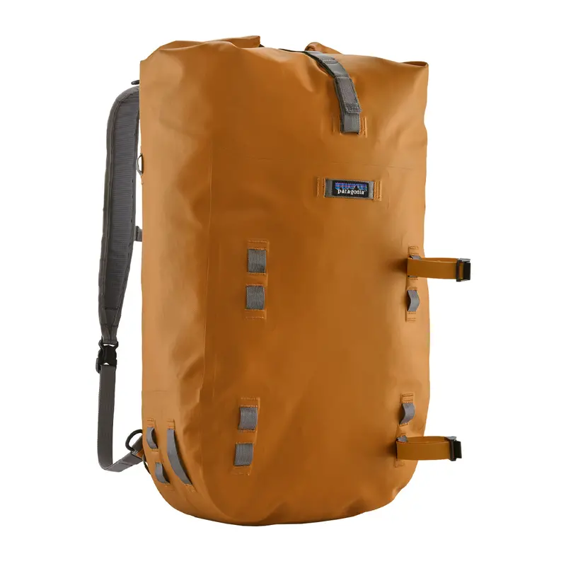 Patagonia Disperser Roll-Top Pack – 40L Capacity, Golden Caramel Color 1