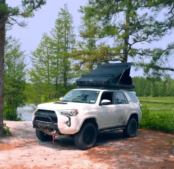 Pine Barren Overland Blackjack Rooftop Tent – Hardshell Design 1