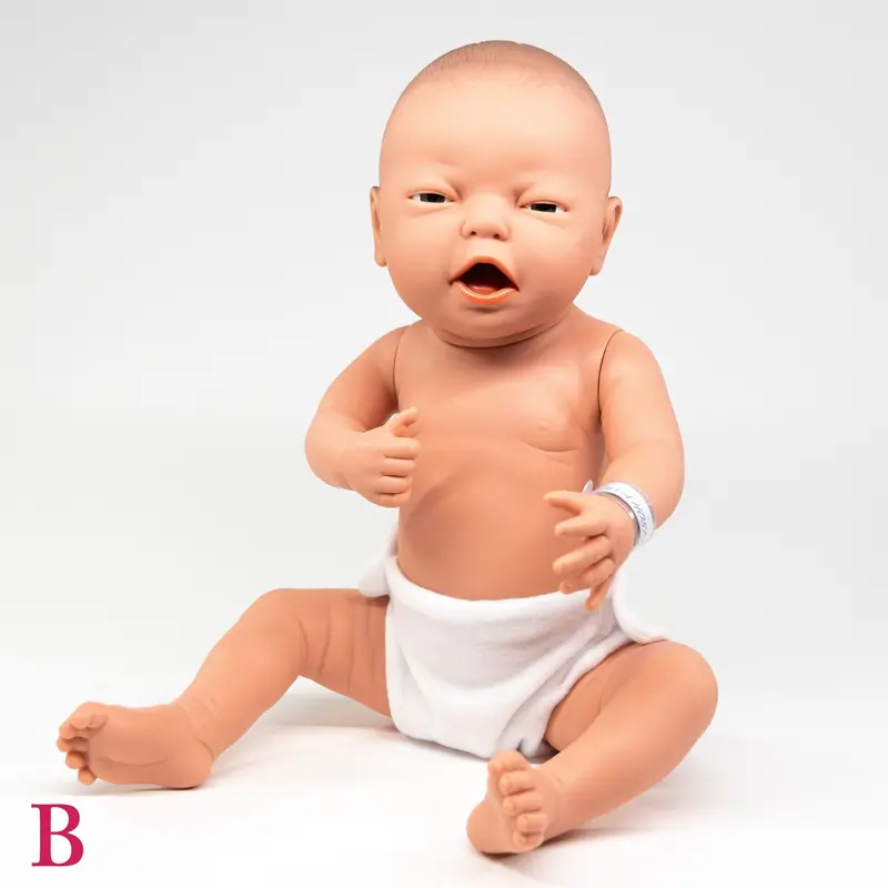 Realistic Newborn Training Doll For Breastfeeding & Neonatal Care Instruction 1