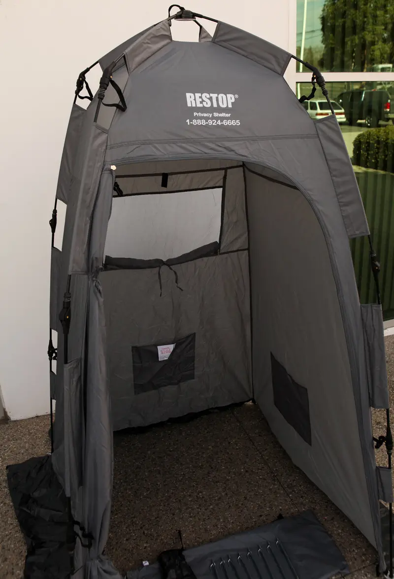 Restop Rs500 Portable Privacy Shelter With Shower Capability 1