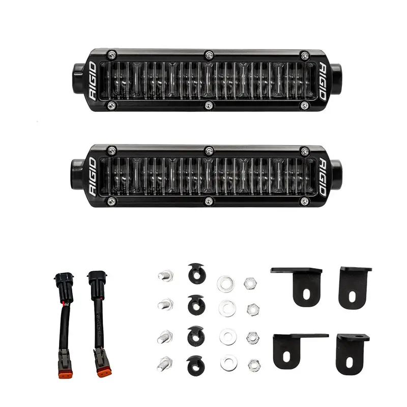 Rigid Industries White Sae-Certified Fog Light Kit — Compatible With 2022+ Tundra, 2023+ Sequoia, 2024+ Tacoma, 2025+ 4Runner 1