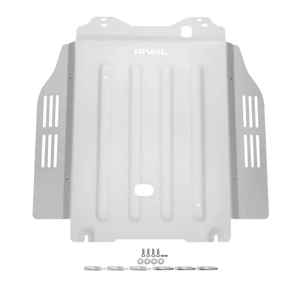 Rival 4X4 Aluminum Transmission Skid Plate For Hybrid Tacoma, Land Cruiser 250 & 2025+ 4Runner 1