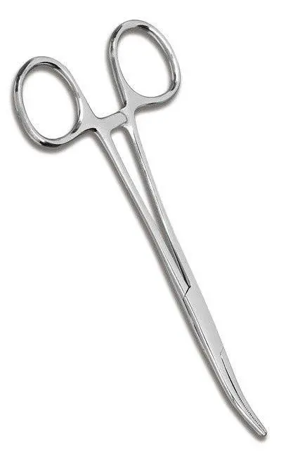 Rochester-Pean Forceps, 6.25" Curved Reusable Surgical Instrument 1