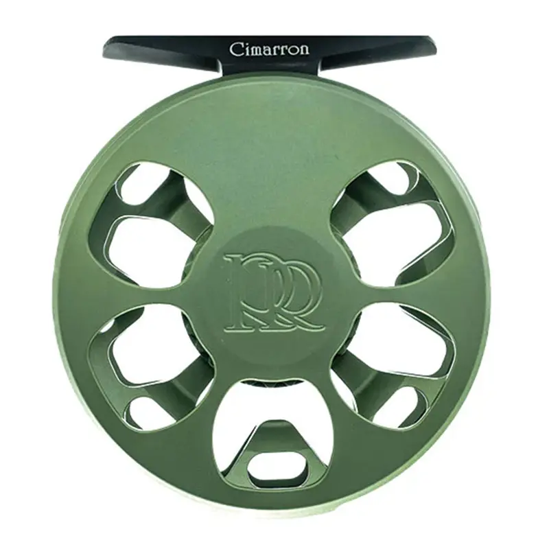 Ross Cimarron Creek Fly Reel – Matte Olive Finish, 4/5 Weight 1
