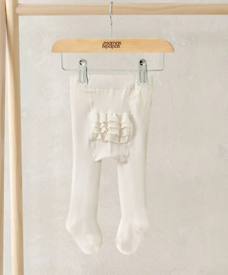 Ruffled Bottom Tights 1