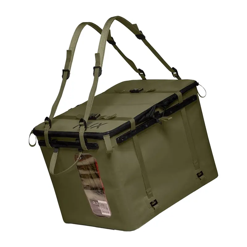 Rux 70L Tri-Fold Gear Hauler – Forest Green 1