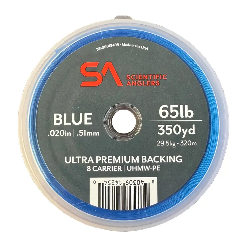 Scientific Anglers Ultra Premium Spliceable Backing – #65, 350 Yards, Blue 1