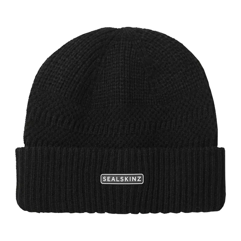 Sealskinz Gressenhall Textured Stripe Beanie – Waterproof Cold-Weather Roll Cuff 1