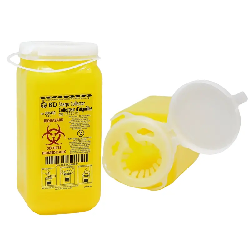 Sharps Disposal Containers – Multiple Sizes, Osha-Compliant Safety Bins 2