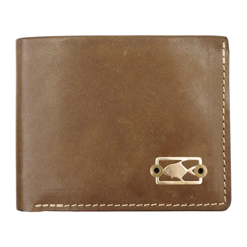 Sight Line Provisions Brown Textile & Permit Wallet 1