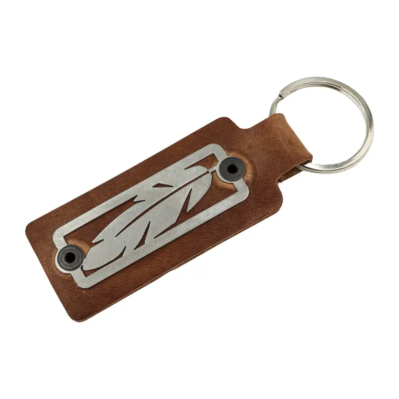 Sight Line Provisions Feather-Design Key And Gear Fob 1