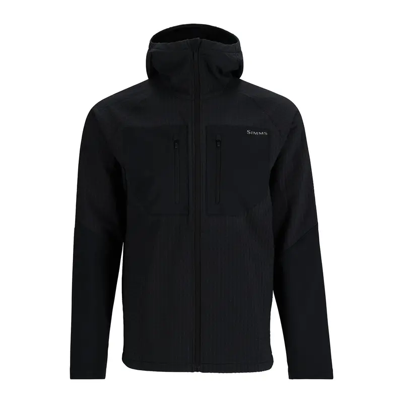 Simms Confluence Hoodie – Black 1
