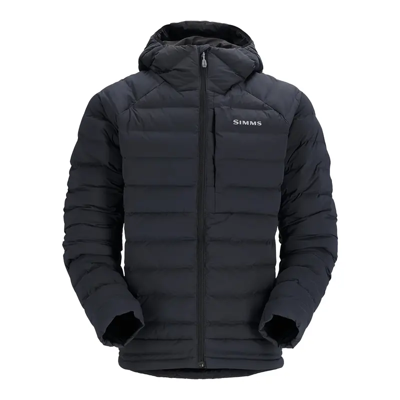 Simms Exstream Insulated Hoody – Black Weather-Resistant Layer 1