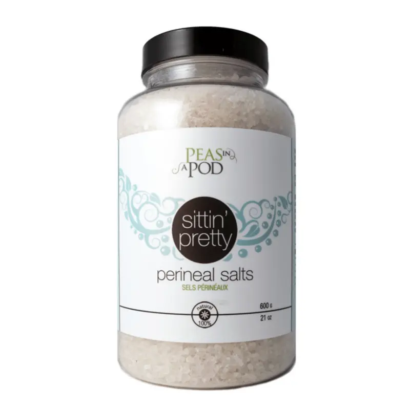 Sittin’ Pretty Herbal Perineal Soak Salts – Gentle Recovery Bath Blend 1