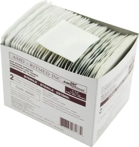 Sterile 2" X 2" Gauze Pads – Amd Brand Medical Dressing 1