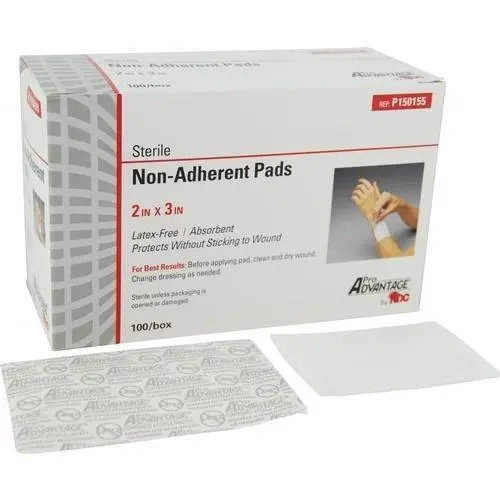 Sterile Non-Adherent Wound Pads – Low-Lint, Soft Fabric Surface 1