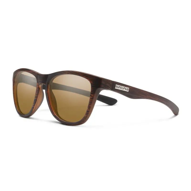 Suncloud Topsail Polarized Sunglasses – Burnished Brown Frame, Brown Lens 1