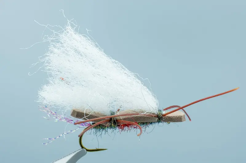 Super Chernobyl Dry Fly – Royal Blue, Size #6 1