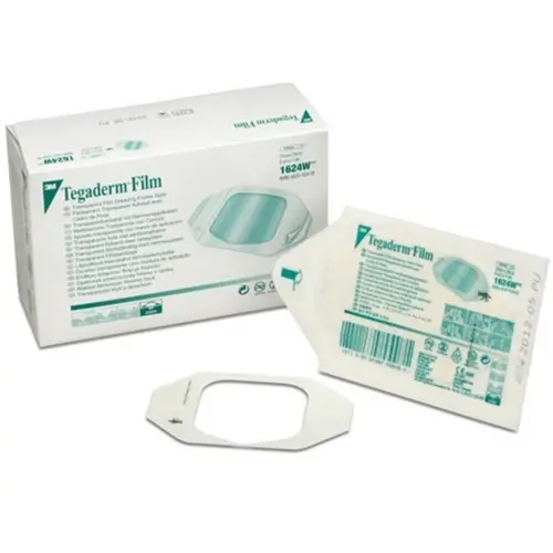 Tegaderm Transparent Film Dressing – 4" × 4¾" Size 1