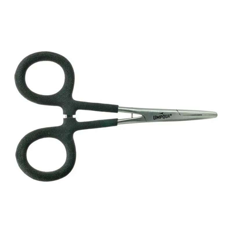 Umpqua River Grip 5-Inch Straight Hemostat – Black 1