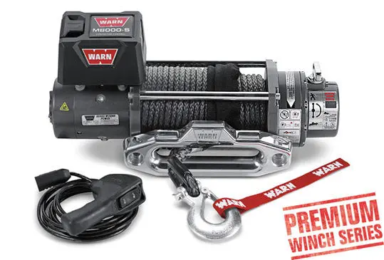 Warn M8000-S Self-Recovery Winch With Synthetic Rope 1