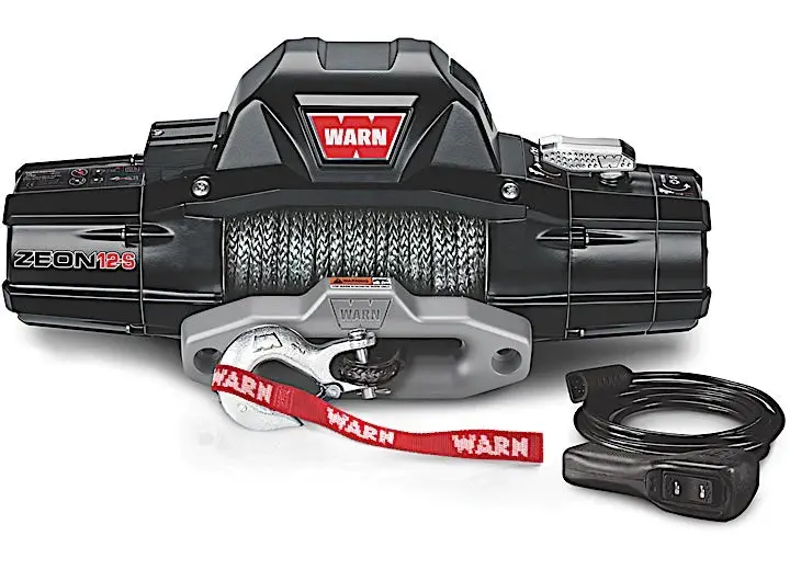 Warn Zeon 12-S 12,000 Lb Recovery Winch With Spydura Rope 1