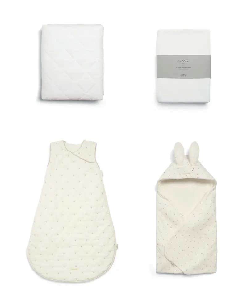 Welcome-To-The-World Seedling Bedding Set – 4-Piece Bundle 1