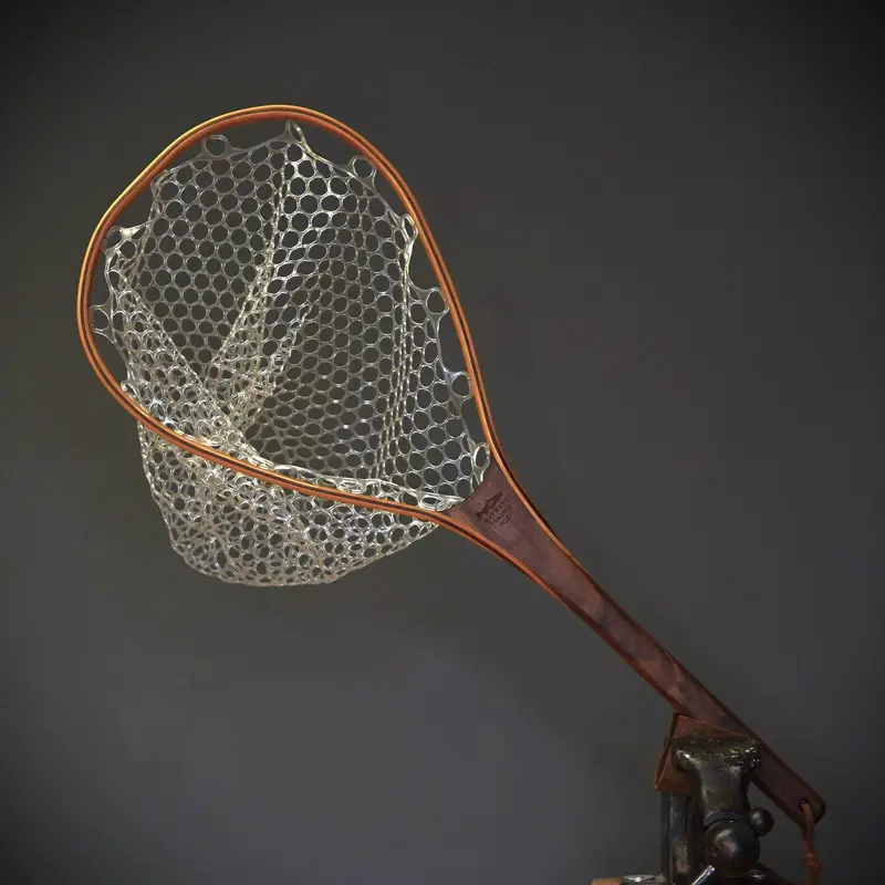 Xl Landing Net – 18"X14", Unadorned Natural Wood Frame 1