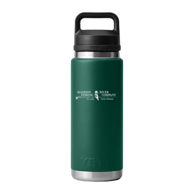 Yeti Mrfc Logo Rambler 26 Oz Vacuum Bottle – Forest Green 1