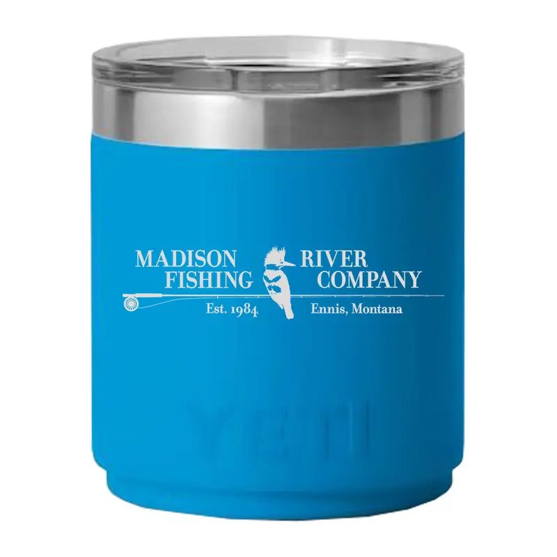 Yeti Rambler 10 Oz Lowball – Mrfc Logo, Big Wave Blue, 2.0 Edition 1